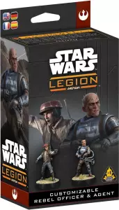 Ilustracja produktu Star Wars Legion 2.0: Customizable Rebel Officer & Agent